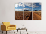 Leinwandbild 3-teilig In Namibia