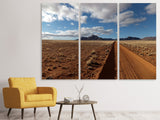 Leinwandbild 3-teilig In Namibia