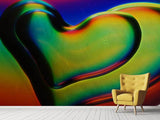 Fototapete Farbige Herzen
