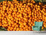 Fototapete Frische Mandarinen