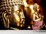Fototapete Goldene Buddhas