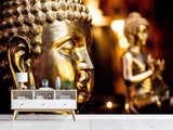 Fototapete Goldene Buddhas