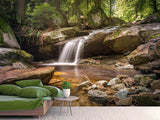 Fototapete Kleiner Wasserfall