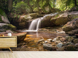Fototapete Kleiner Wasserfall