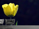 Fototapete Leuchtende Tulpe