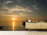Fototapete Liebe den Sonnenuntergang am Meer