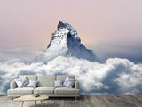 Fototapete Matterhorn in Wolken