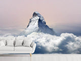 Fototapete Matterhorn in Wolken