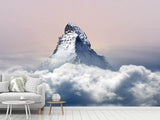 Fototapete Matterhorn in Wolken