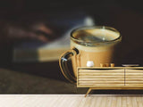 Fototapete Milch-Kaffee