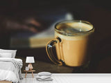 Fototapete Milch-Kaffee
