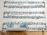 Fototapete Musik Noten