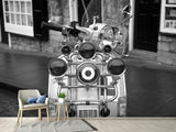 Fototapete Retro Motorroller