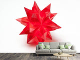 Fototapete Roter Weihnachtsstern