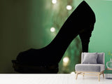 Fototapete Schwarzer High Heel
