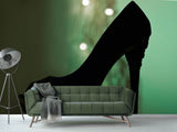 Fototapete Schwarzer High Heel