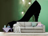 Fototapete Schwarzer High Heel