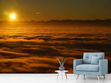 Fototapete Sonnenaufgang in der Natur