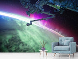 Fototapete Spektakuläres Satelliten Bild