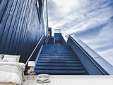 Fototapete Steile Treppe