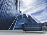 Fototapete Steile Treppe