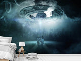 Fototapete Vorsicht Ufo