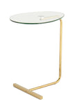 Beistelltisch Helpmate 525 Gold / Braun