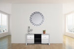 Wandspiegel Mosaic 1825 Silber / Grau