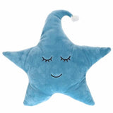Rund um die Krippe Light Up Star Stofftier - Hellgelb / Entenblau