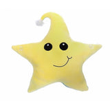 Rund um die Krippe Light Up Star Stofftier - Hellgelb / Entenblau