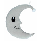 Rund um die Krippe Luminous Moon Plüschtier - Grau / Dunkelrosa