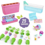 BANDAI Blume - Baby Pop Blume Pflanzgefäß - Babys und Überraschungen zum Sammeln - Zufälliges Modell