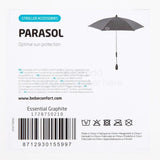 BABYKOMFORT Runder Regenschirm Essential Graphite