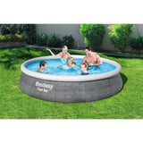 BESTWAY Fast Set ™ oberirdischer Pool - 396 x 84 cm - Grau