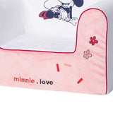 DISNEY Klassischer Sessel mit abnehmbarem Minnie-Konfetti - 25 cm - Samt aus 100% Polyester