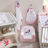 DISNEY Klassischer Sessel mit abnehmbarem Minnie-Konfetti - 25 cm - Samt aus 100% Polyester