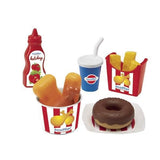 Koffer Nuggets und Donuts