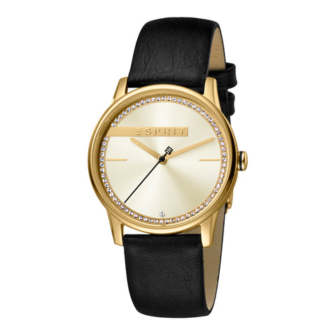 Esprit ES1L082L0025 Rock Gold Black Damenuhr