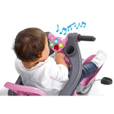 FEBER Trike Baby Plus Musik Rose Evolutive Dreirad