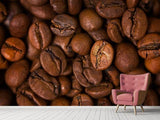 Fototapete Close Up Kaffeebohnen