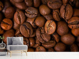 Fototapete Close Up Kaffeebohnen