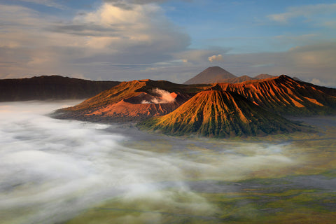 Fototapete Der Bromo Vulkan