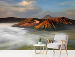 Fototapete Der Bromo Vulkan