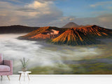 Fototapete Der Bromo Vulkan