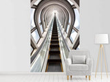 Fototapete Futuristische Rolltreppe