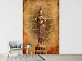 Fototapete Goldene Buddha-Statue