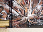 Fototapete Graffiti Mauer