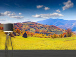 Fototapete Herbstliche Berglandschaft