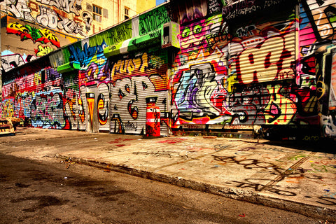 Fototapete NY Graffiti