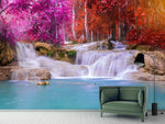 Fototapete Paradiesischer Wasserfall